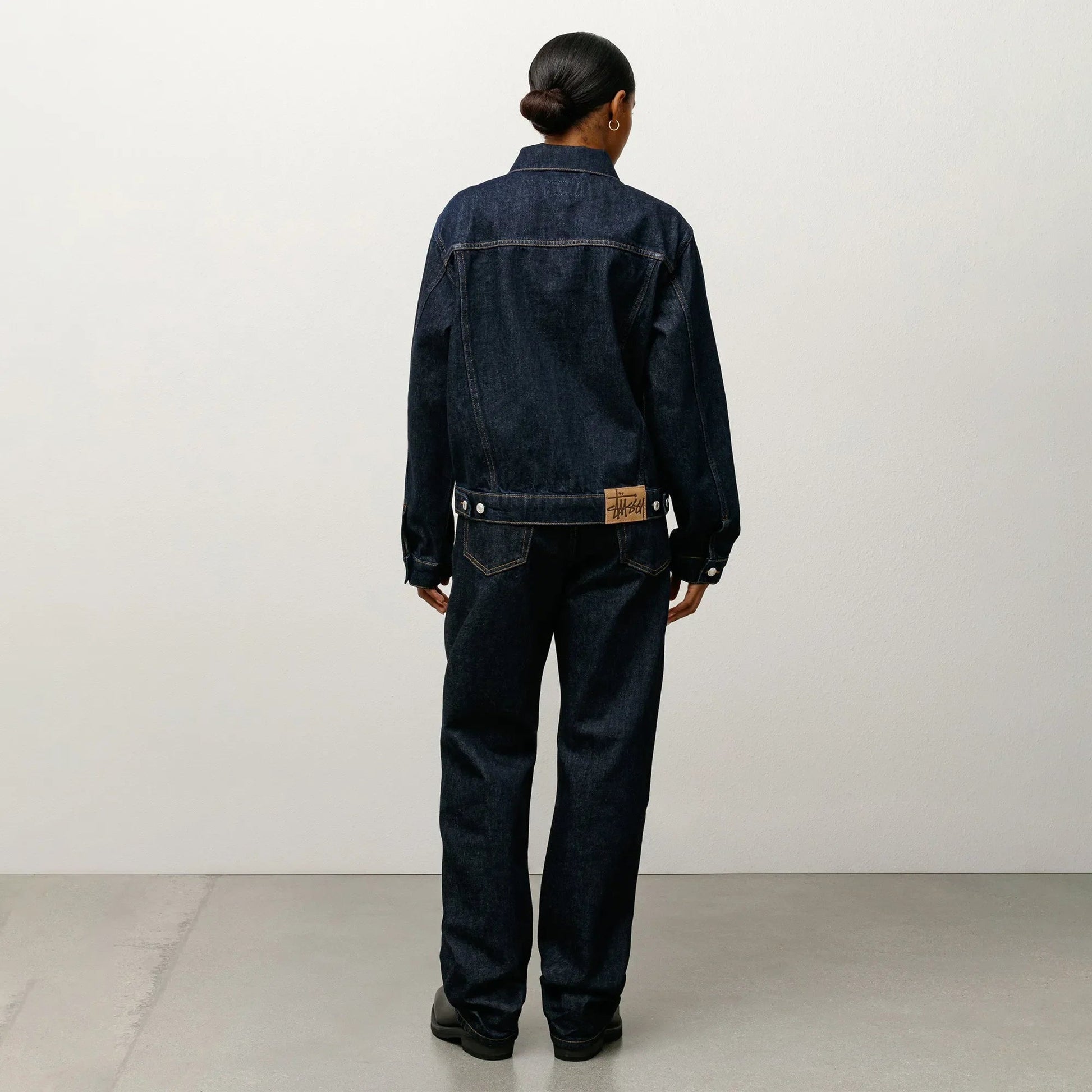 stussy denim dress Stussy Women Vernon Denim Dress blue denim