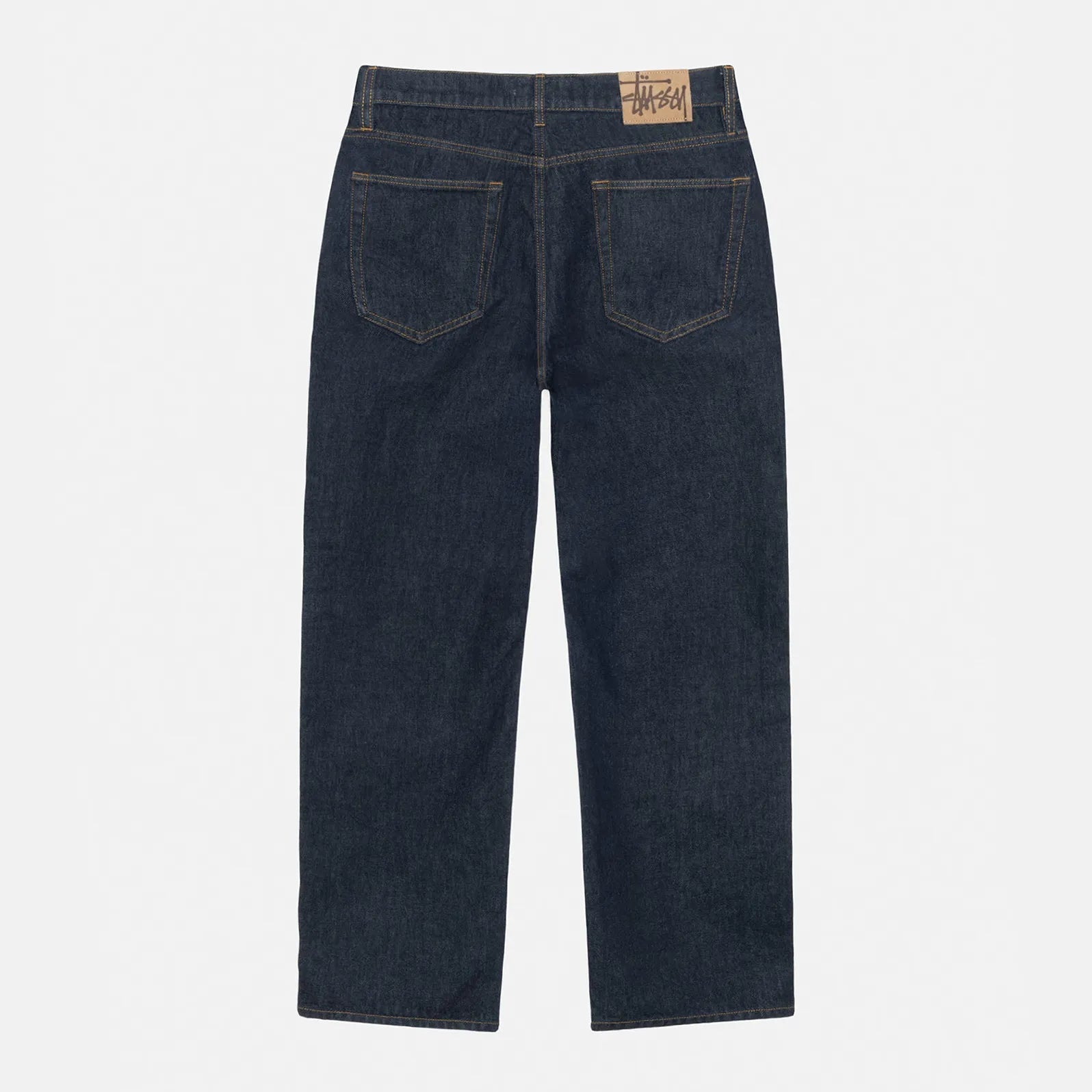 Stussy New Classic Jeans Denim, rinsed indigo - Tiki Room Skateboards Stussy New Classic Jeans Denim, rinsed indigo - Tiki Room Skateboards