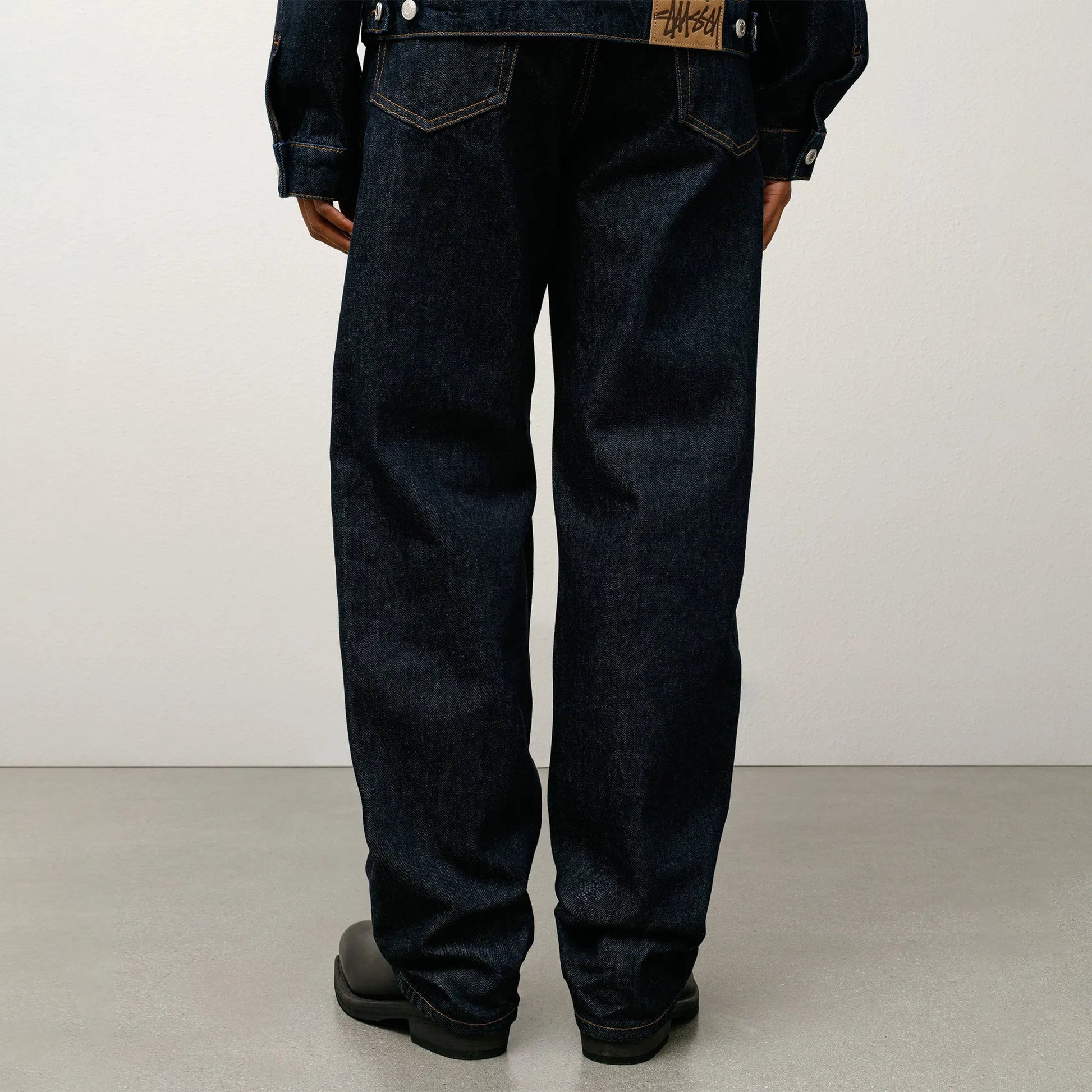 Stussy New Classic Jeans Denim, rinsed indigo - Tiki Room Skateboards - 9