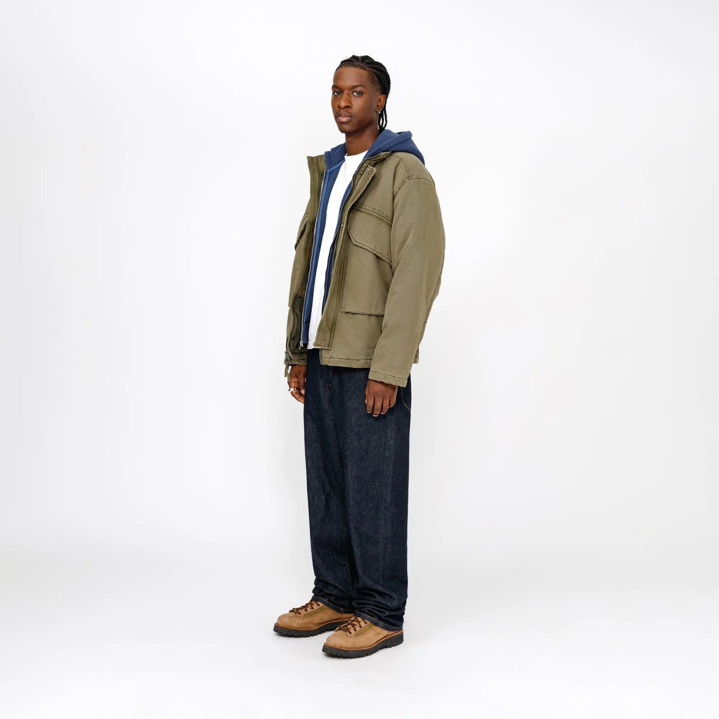 Stussy New Classic Jeans Denim, rinsed indigo - Tiki Room Skateboards - 2