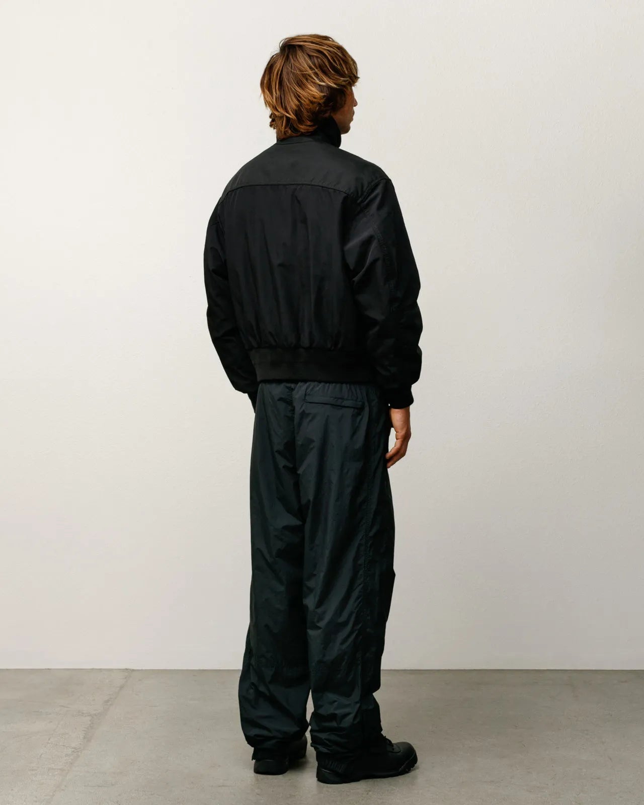 Stussy Nylon Track Pant, black - Tiki Room Skateboards - 4