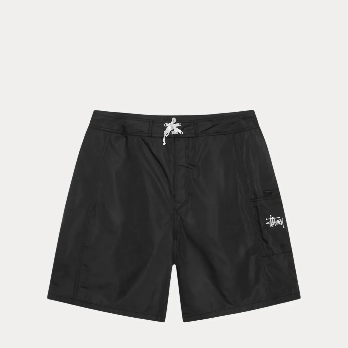 Stussy Paneled Board Short, black - Tiki Room Skateboards - 1
