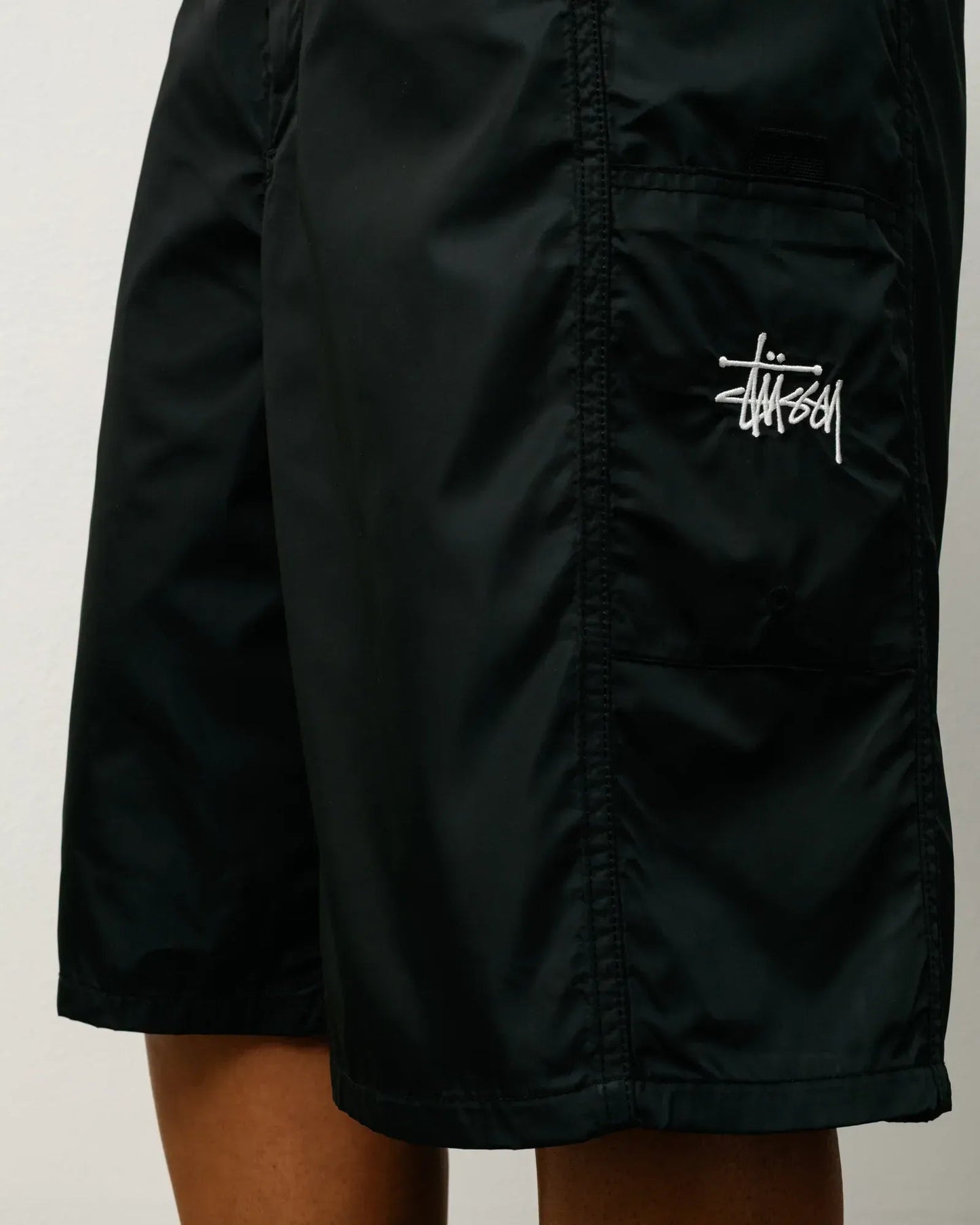Stussy Paneled Board Short, black - Tiki Room Skateboards - 2