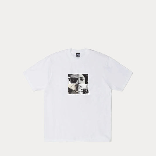 Stussy Personalities Tee, white - Tiki Room Skateboards - 1
