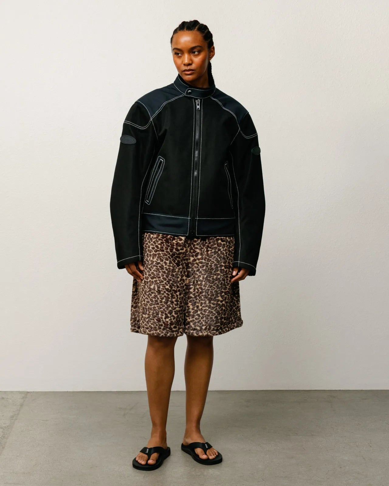 Stussy Pile Leopard Short, leopard - Tiki Room Skateboards - 4