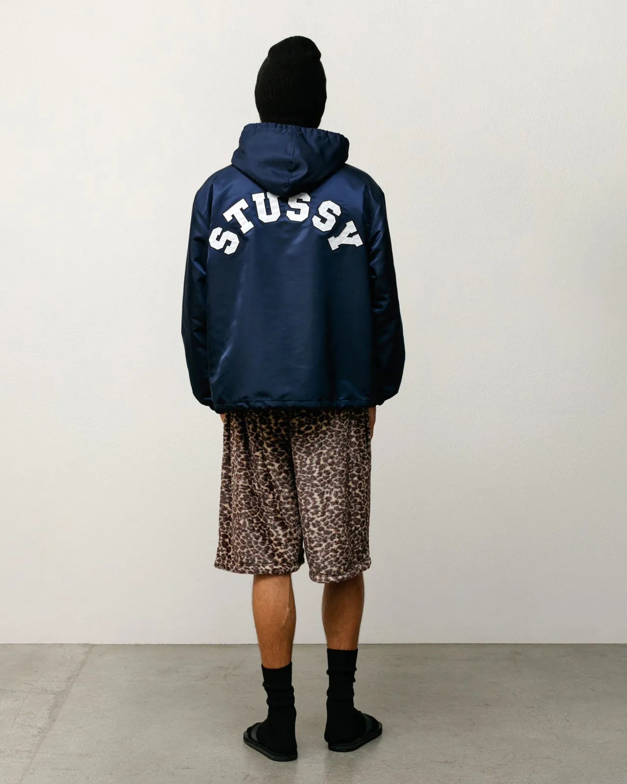 Stussy Pile Leopard Short, leopard - Tiki Room Skateboards - 3