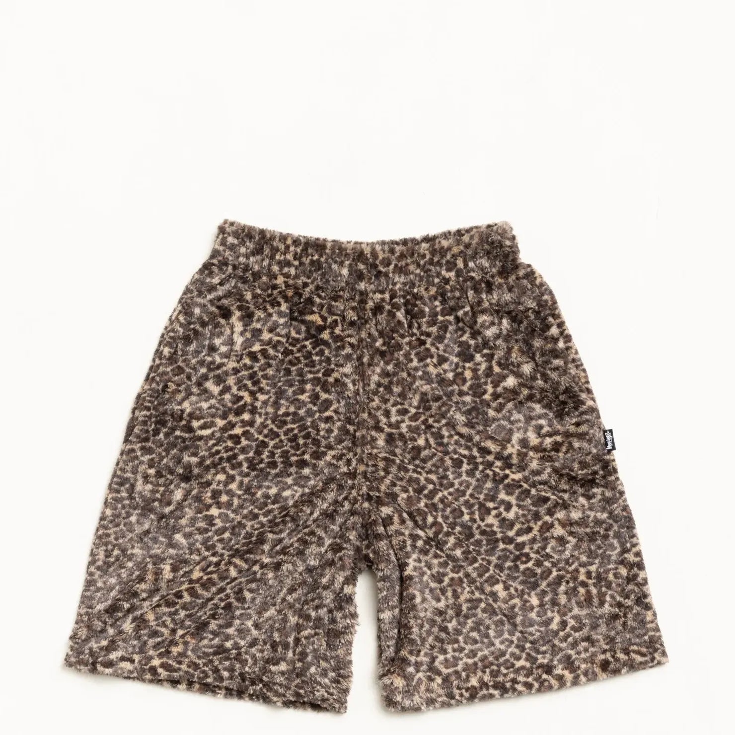 Stussy Pile Leopard Short, leopard - Tiki Room Skateboards - 6