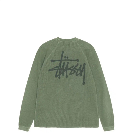 Stussy Raglan Thermal Basic Stock, pine