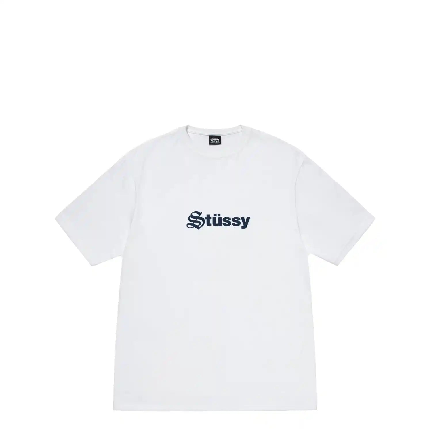 Stussy Reformed Tee, white - Tiki Room Skateboards - 1