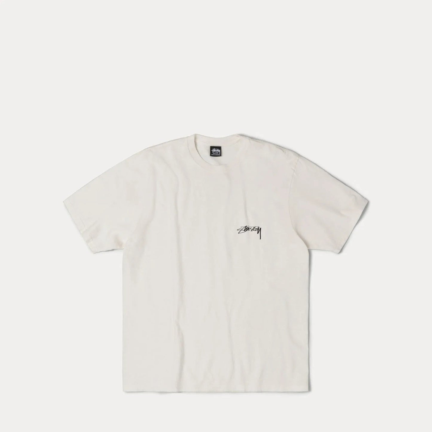 Stussy Serpent Pigment Dyed Tee, natural - Tiki Room Skateboards - 2