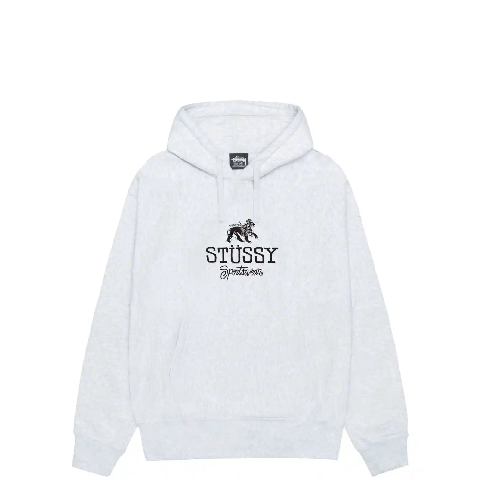 Stussy Sportswear Hood, ash heather - Tiki Room Skateboards - 1