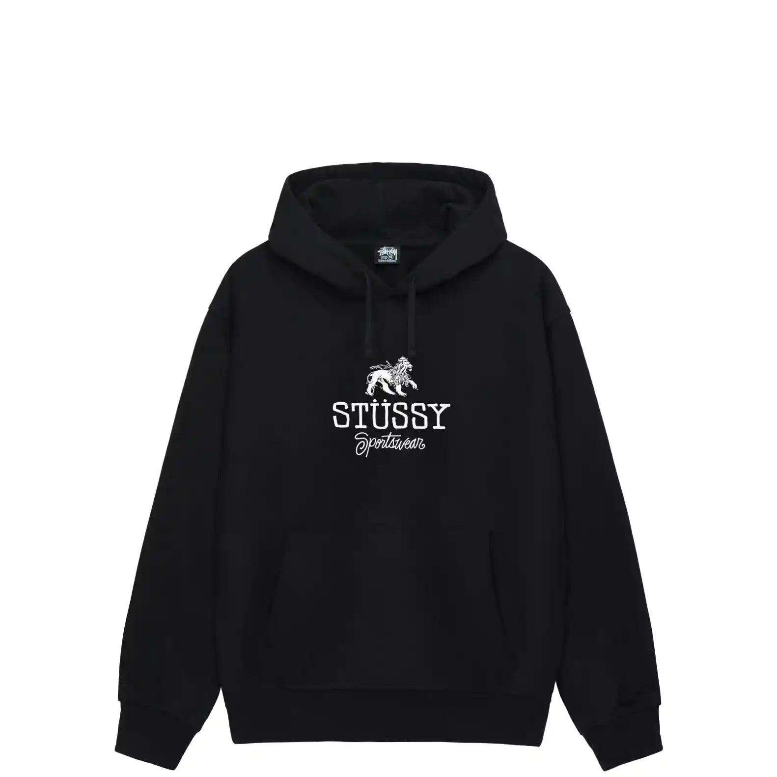 Stussy Sportswear Hood, black - Tiki Room Skateboards - 1