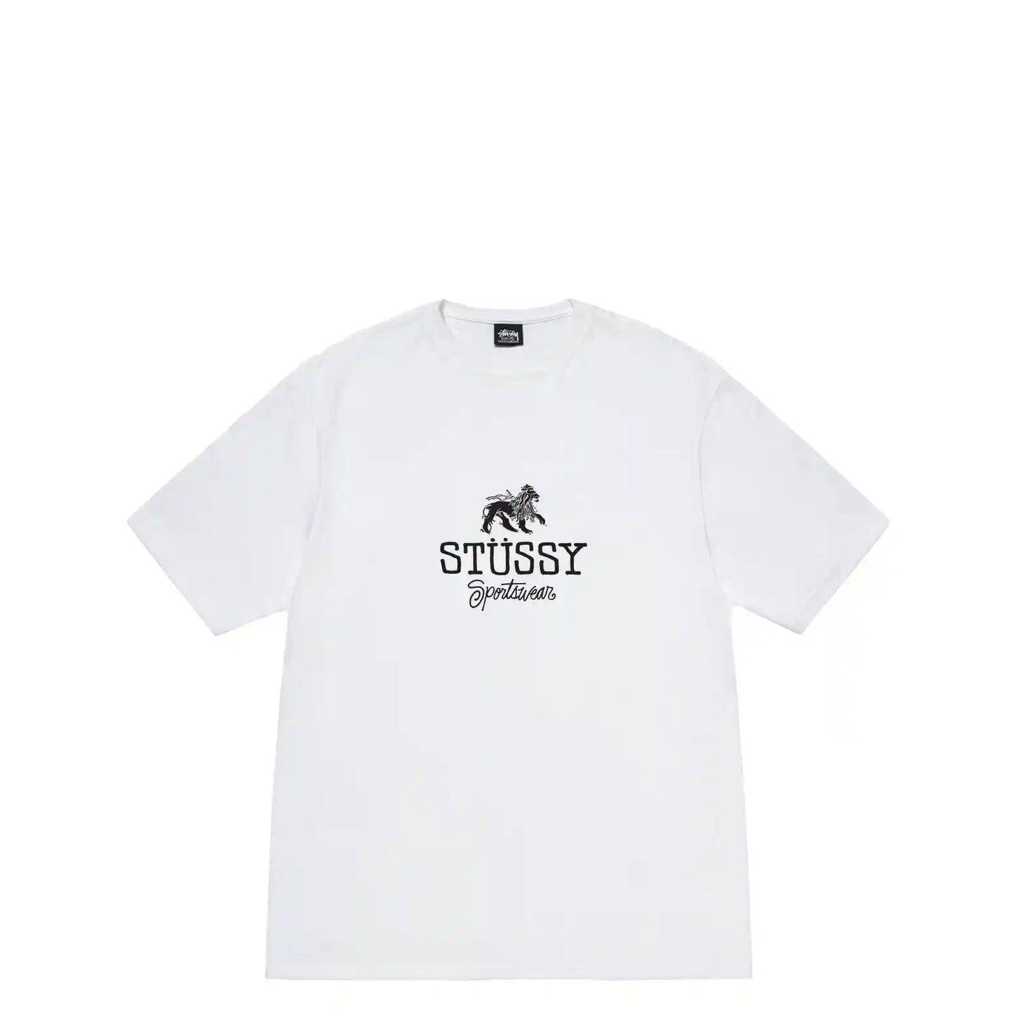 Stussy Sportswear Tee, white - Tiki Room Skateboards - 1