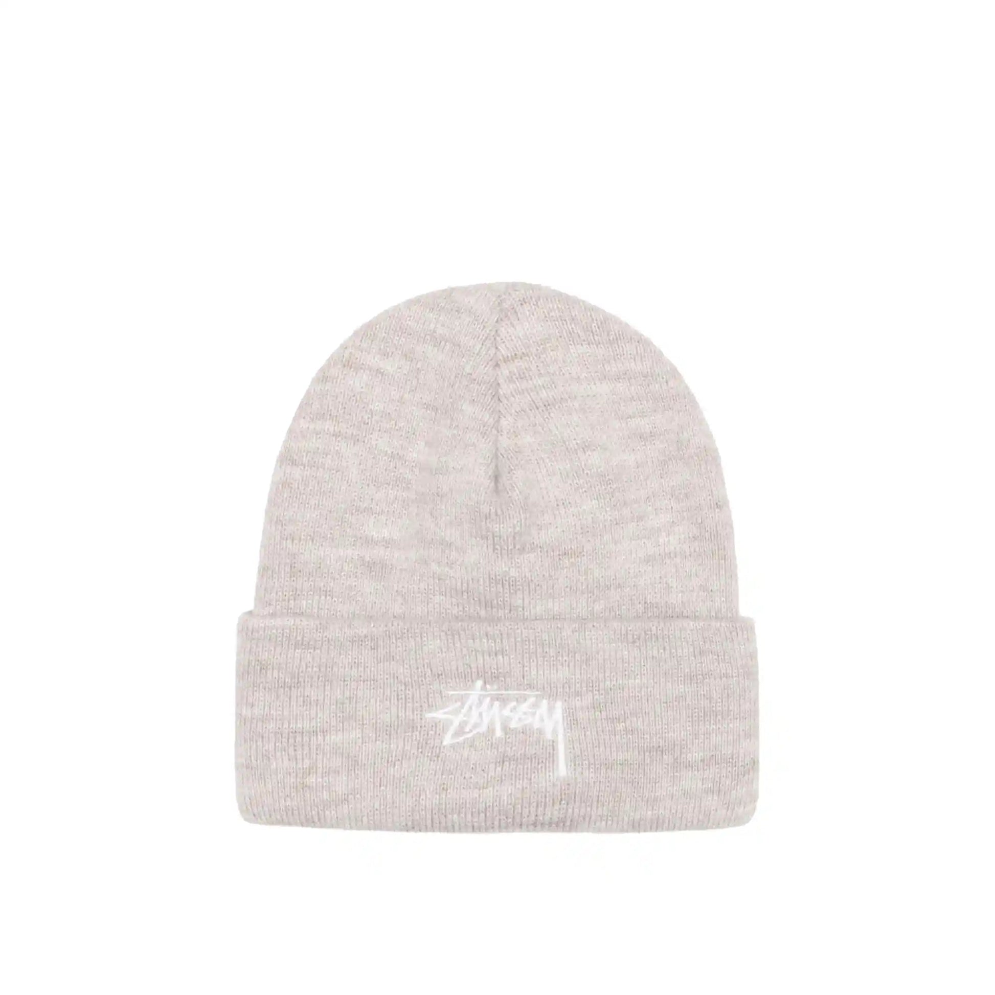 Stussy Stock Cuff Beanie, sandstone - Tiki Room Skateboards - 1