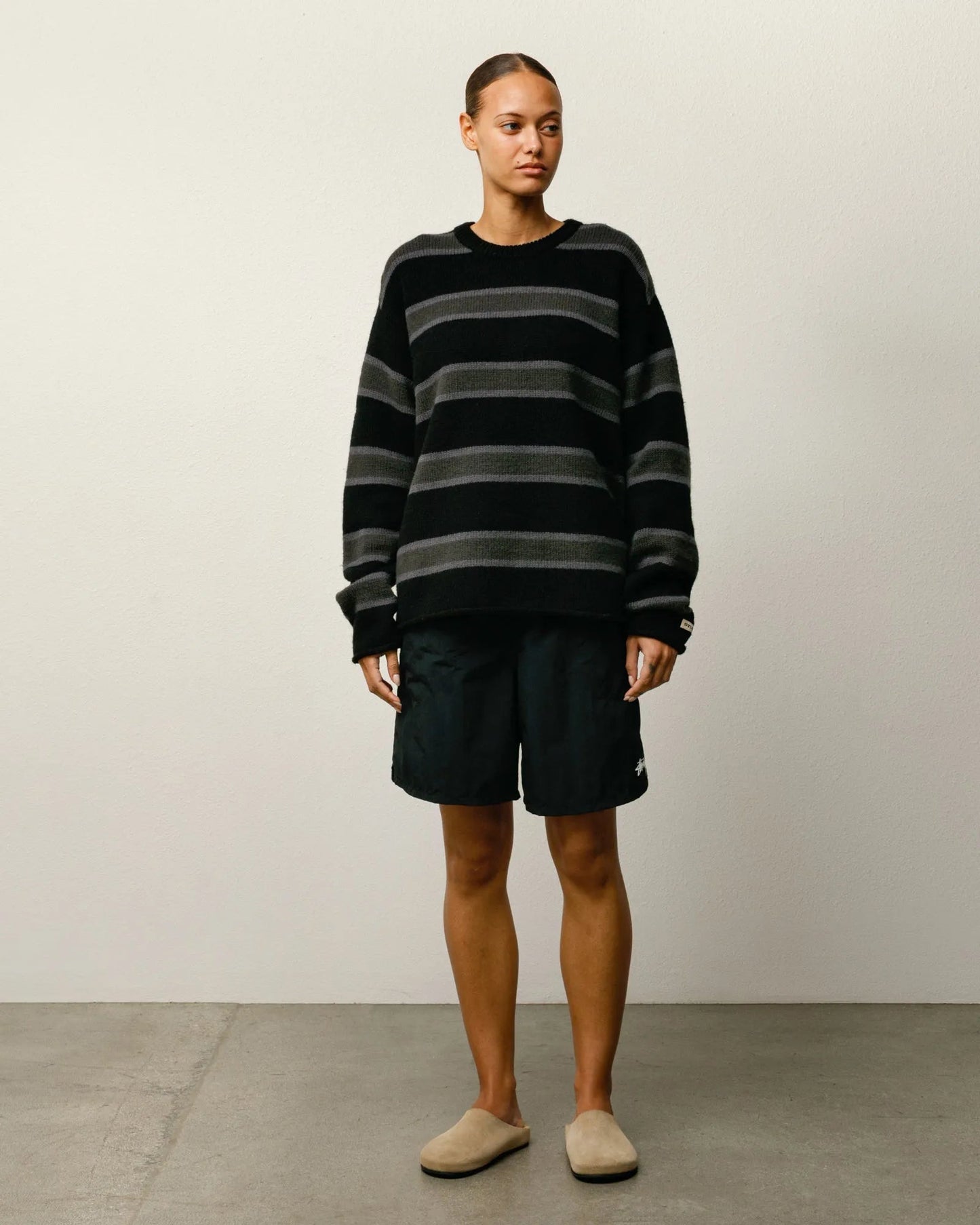 Stussy Stock Water Short, black - Tiki Room Skateboards - 2