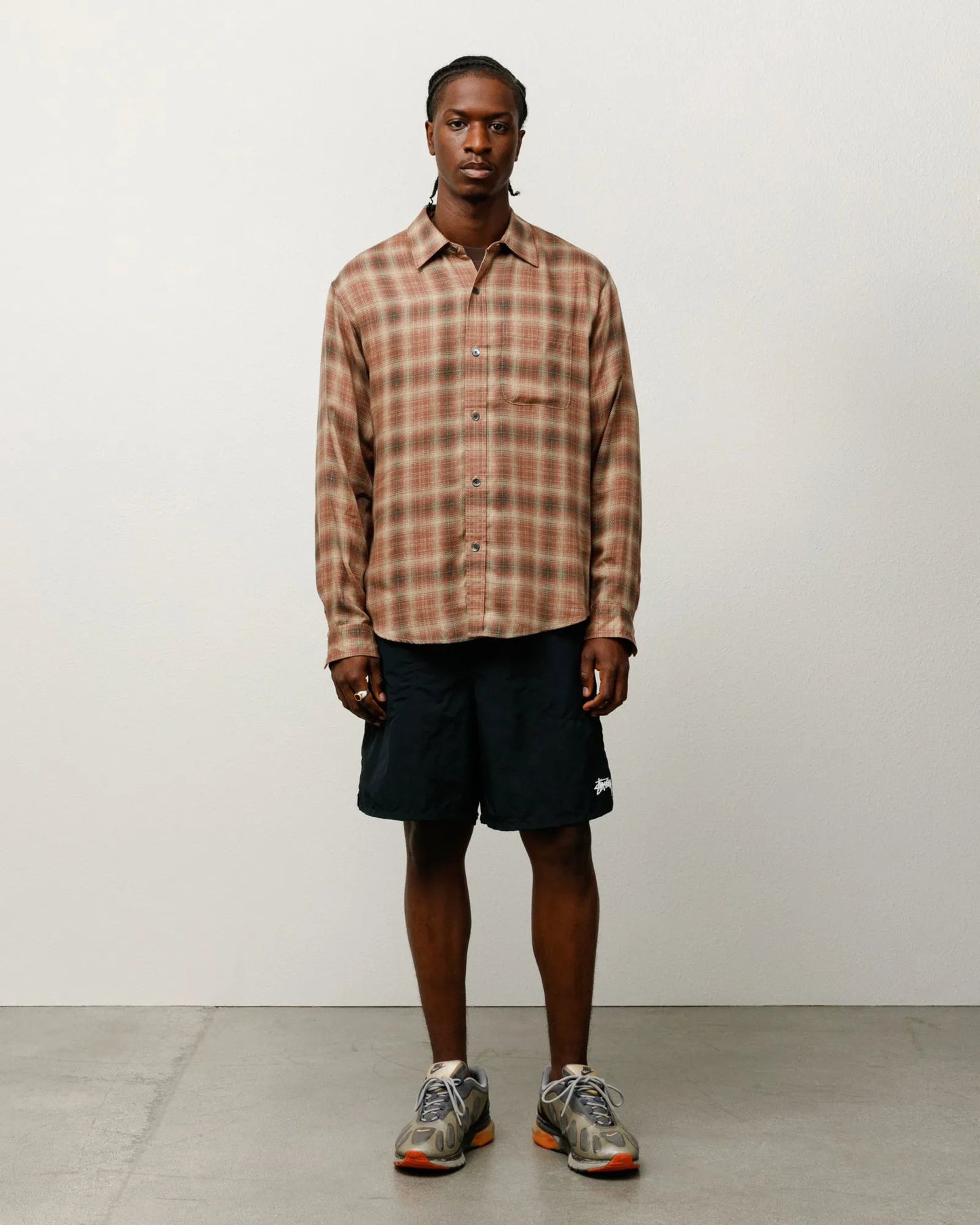 Stussy Stock Water Short, black - Tiki Room Skateboards - 4