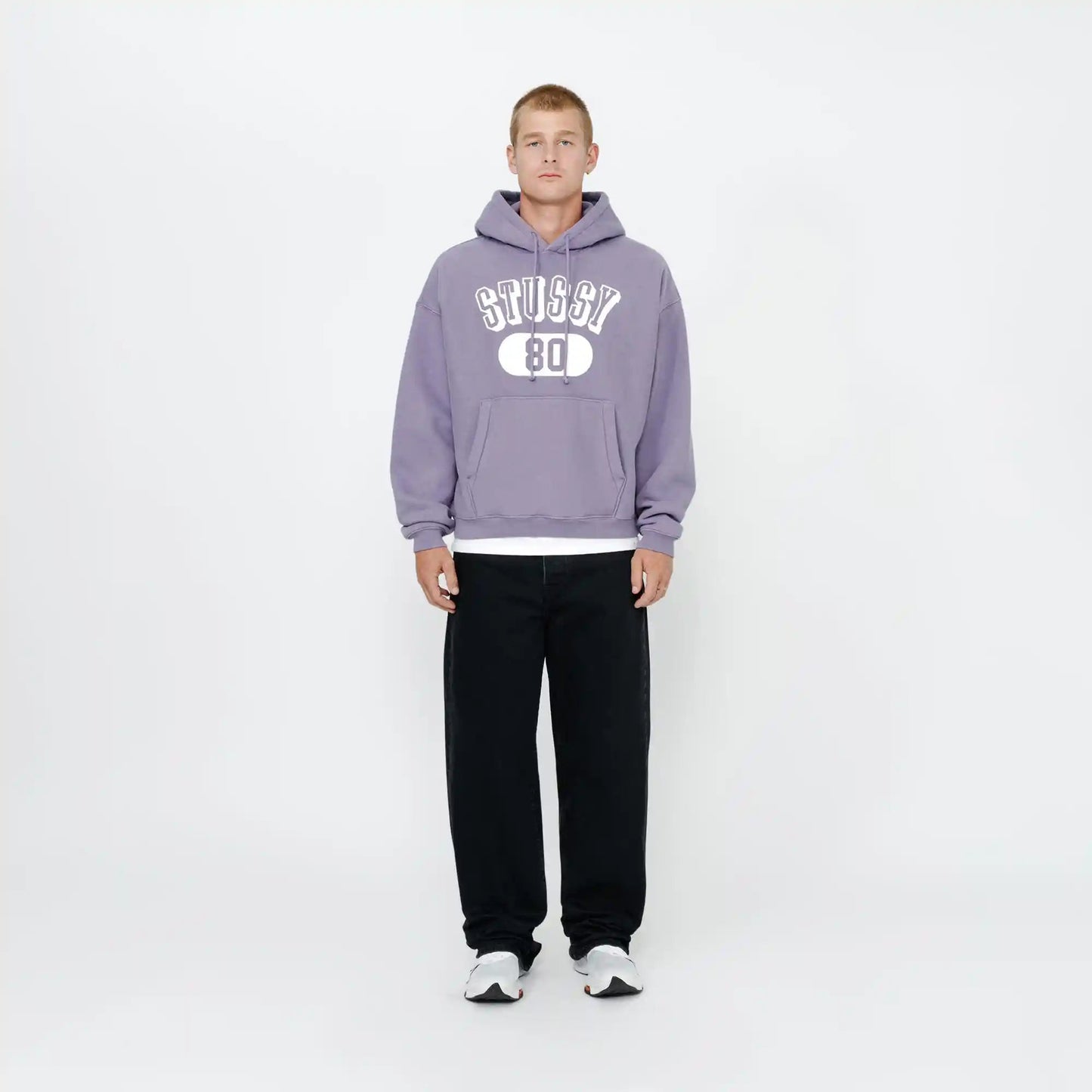 Stussy Stussy 80 Fleece Pant, ash purple - Tiki Room Skateboards - 2