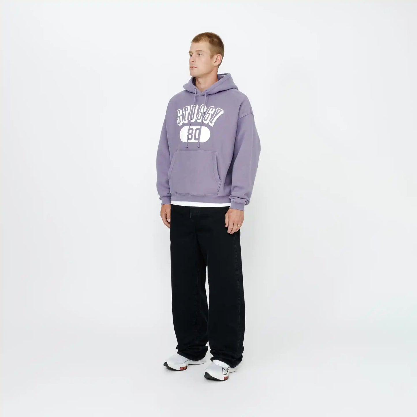 Stussy Stussy 80 Fleece Pant, ash purple - Tiki Room Skateboards - 5