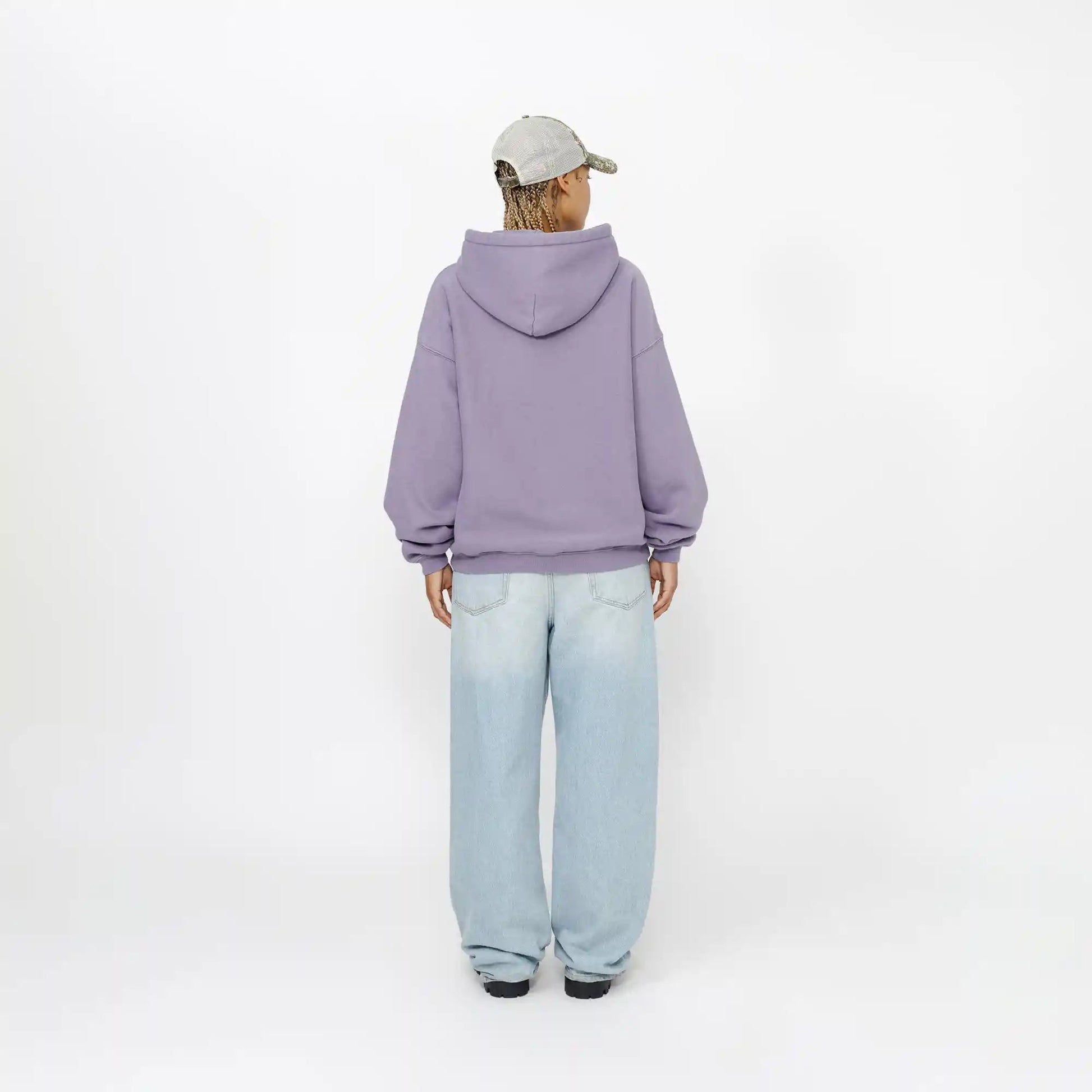 Stussy Stussy 80 Relaxed Hood, ash purple - Tiki Room Skateboards Stussy Stussy 80 Relaxed Hood, ash purple - Tiki Room Skateboards
