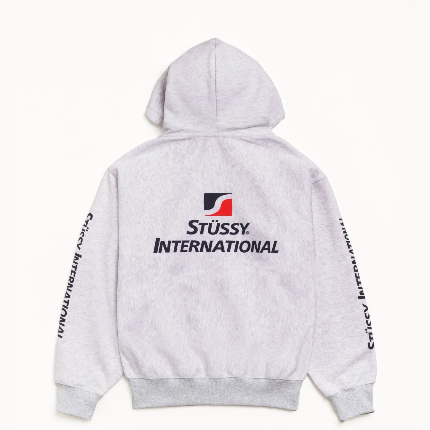 Stussy Stussy International Zip Hood, ash heather - Tiki Room Skateboards - 2