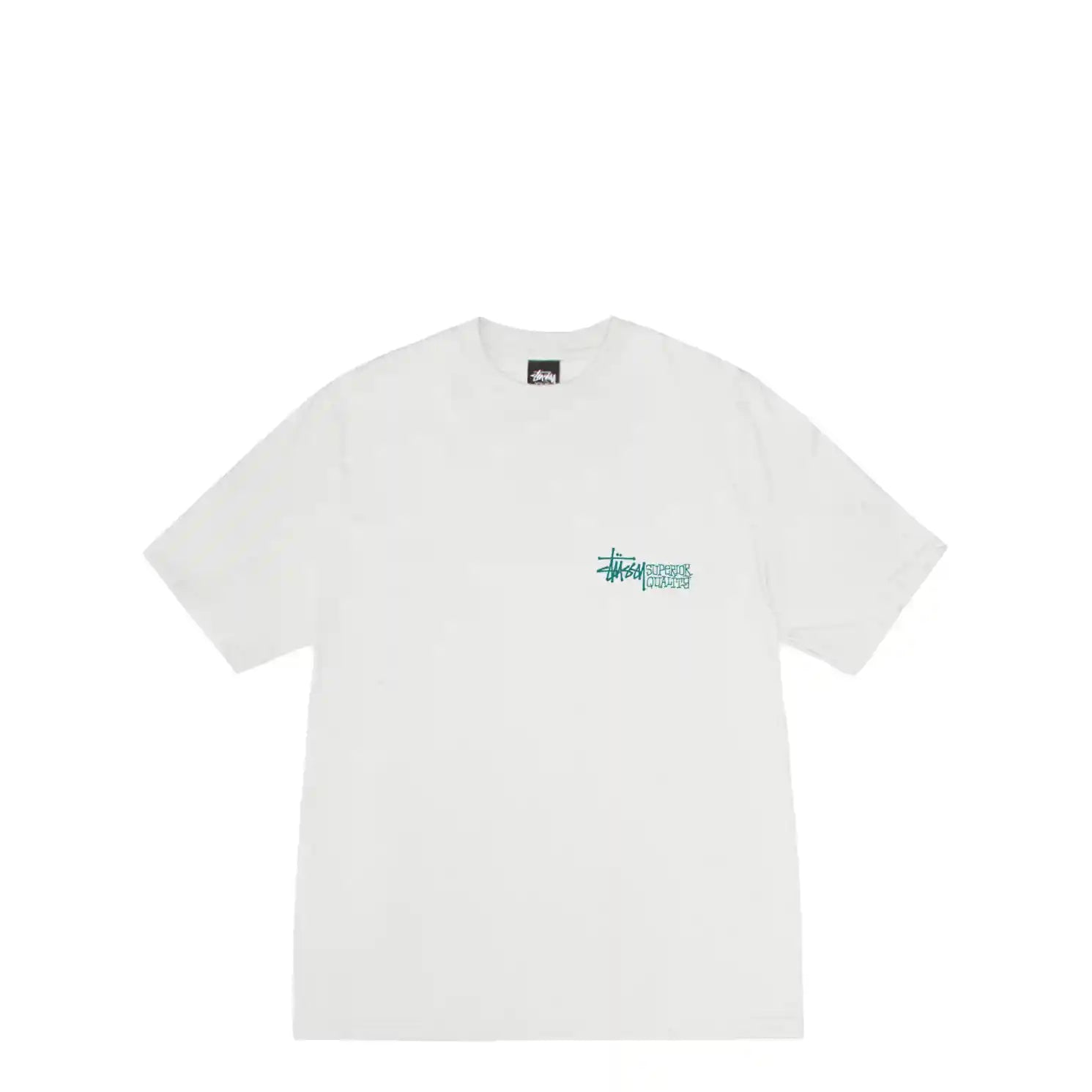 Stussy Superior Quality Pigment Dyed Tee, natural - Tiki Room Skateboards - 2