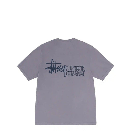 Stussy Superior Quality Pigment Dyed Tee, shark - Tiki Room Skateboards - 1