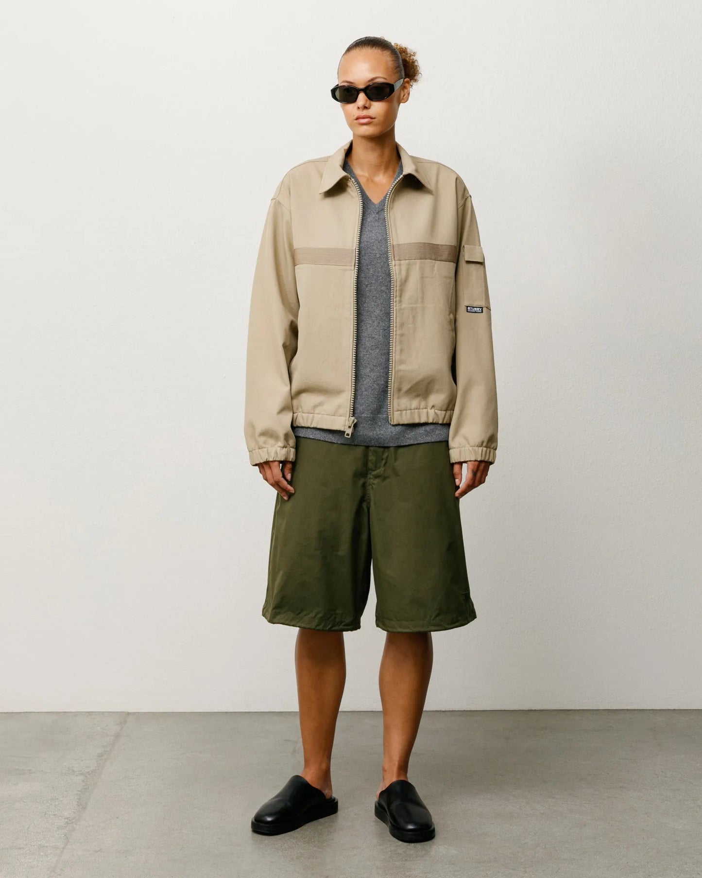 Stussy Surplus Short, olive - Tiki Room Skateboards - 2