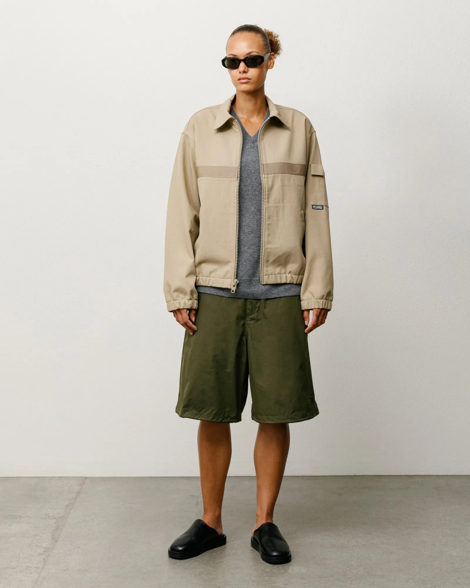 Stussy Surplus Short, olive - Tiki Room Skateboards - 2