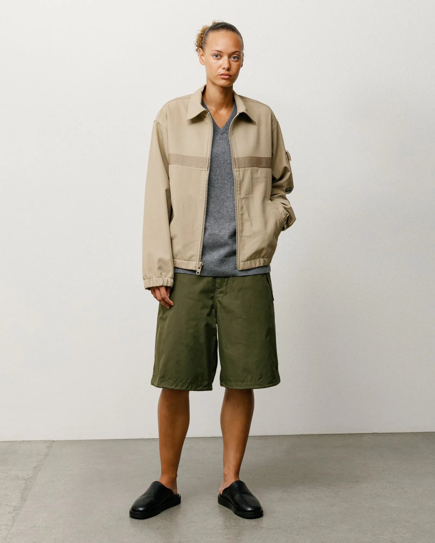 Stussy Surplus Short, olive - Tiki Room Skateboards - 3