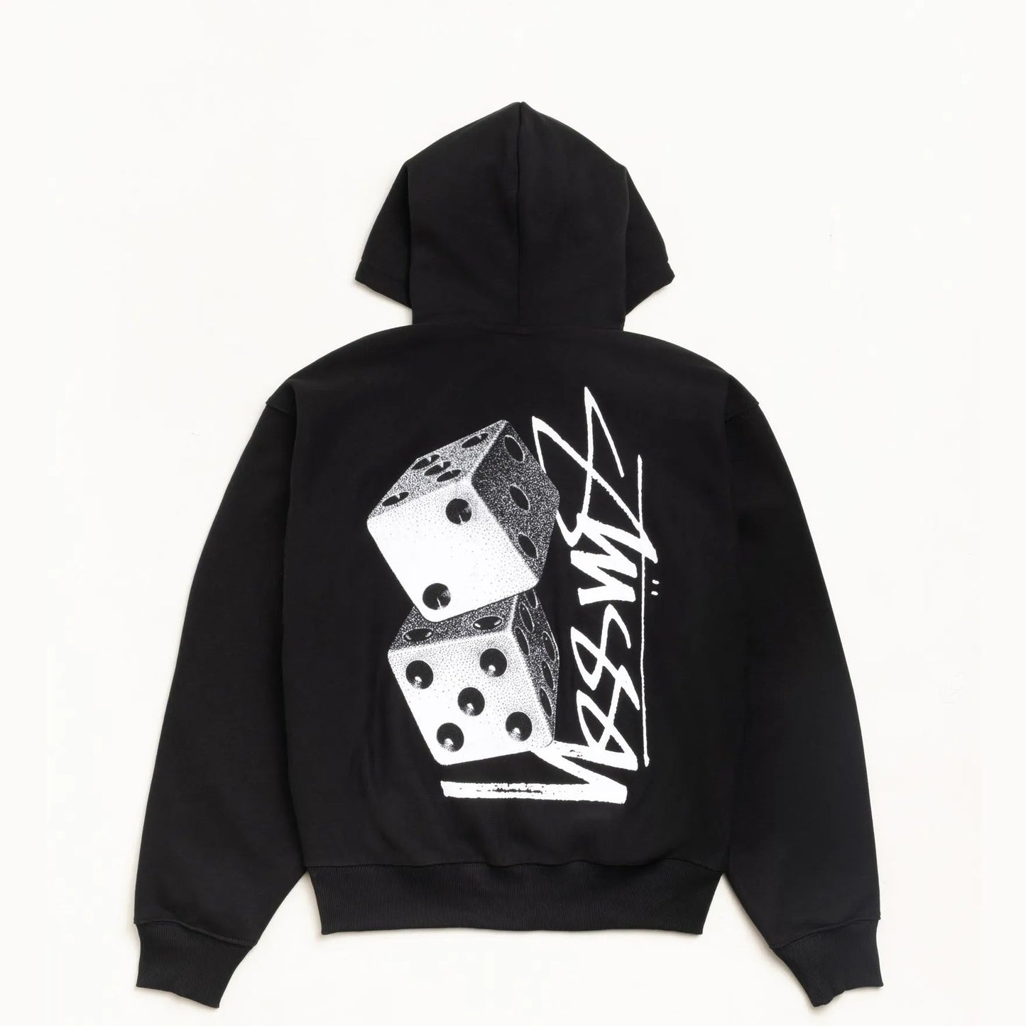 Stussy Tall Dice Zip Hood, black - Tiki Room Skateboards - 1