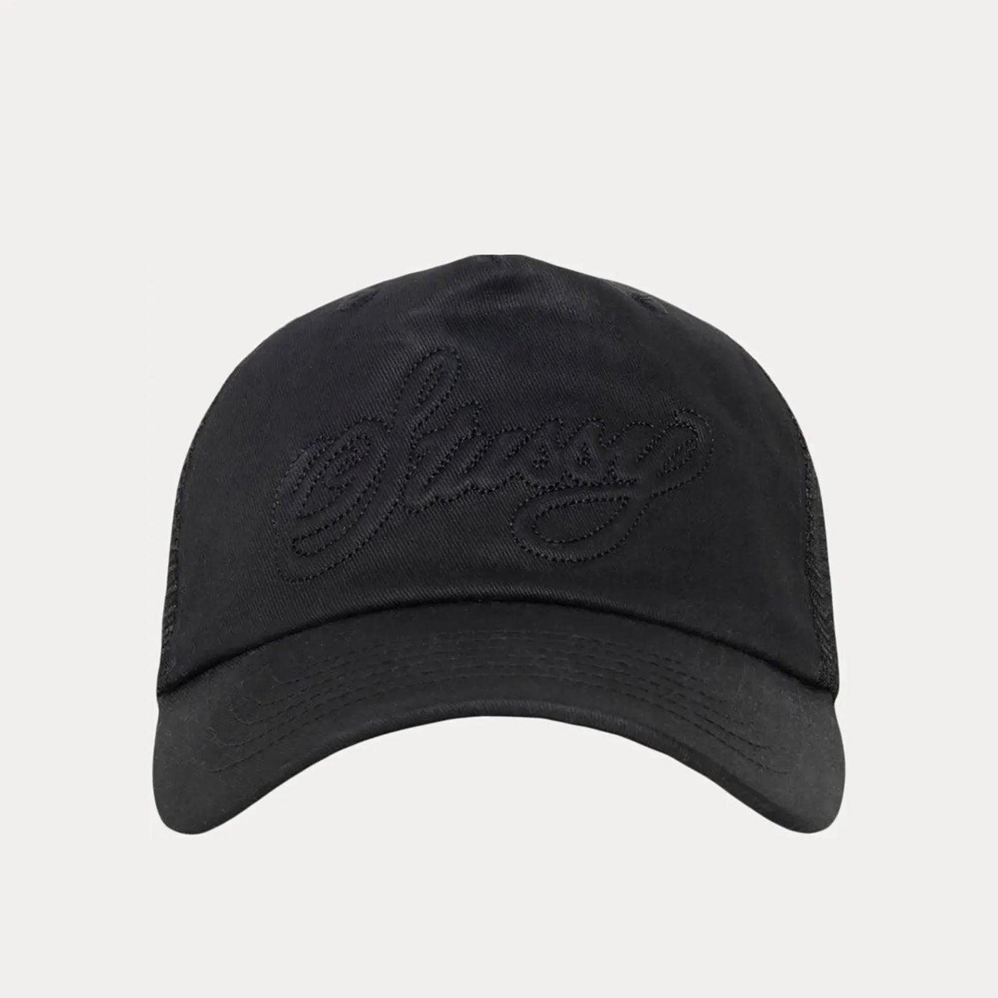 Stussy Trucker Cursive Stitch, black - Tiki Room Skateboards - 2