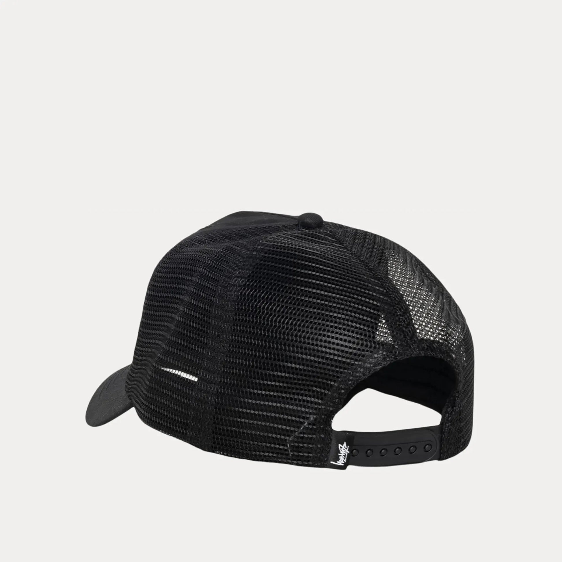 Stussy Trucker Cursive Stitch, black - Tiki Room Skateboards - 3