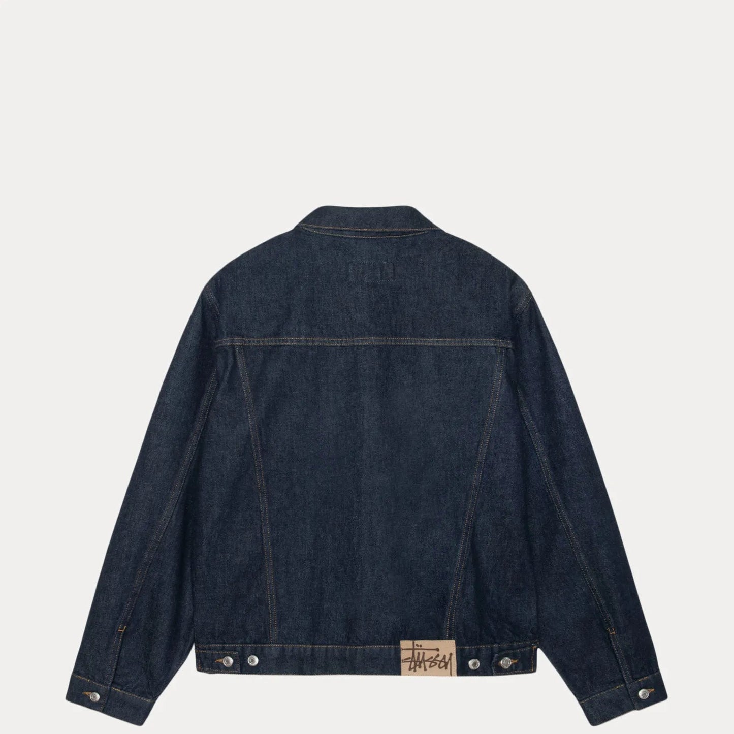 Stussy Trucker Denim, rinsed indigo - Tiki Room Skateboards - 4