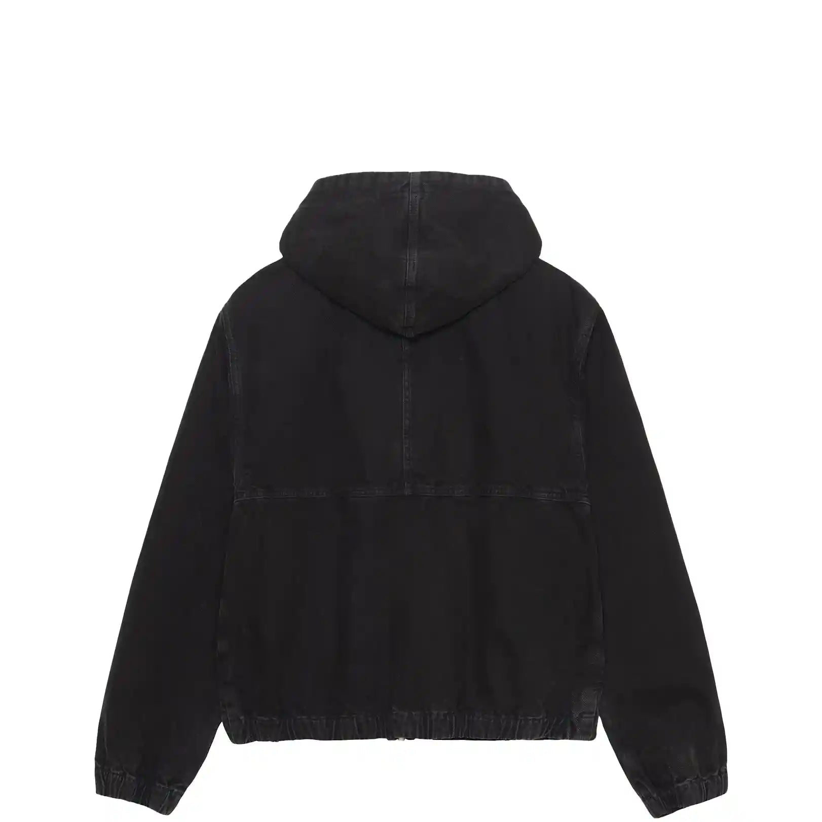 Stussy Work Jacket Unlined Canvas, black – Tiki Room Skateboards Stussy Work Jacket Unlined Canvas, black – Tiki Room Skateboards