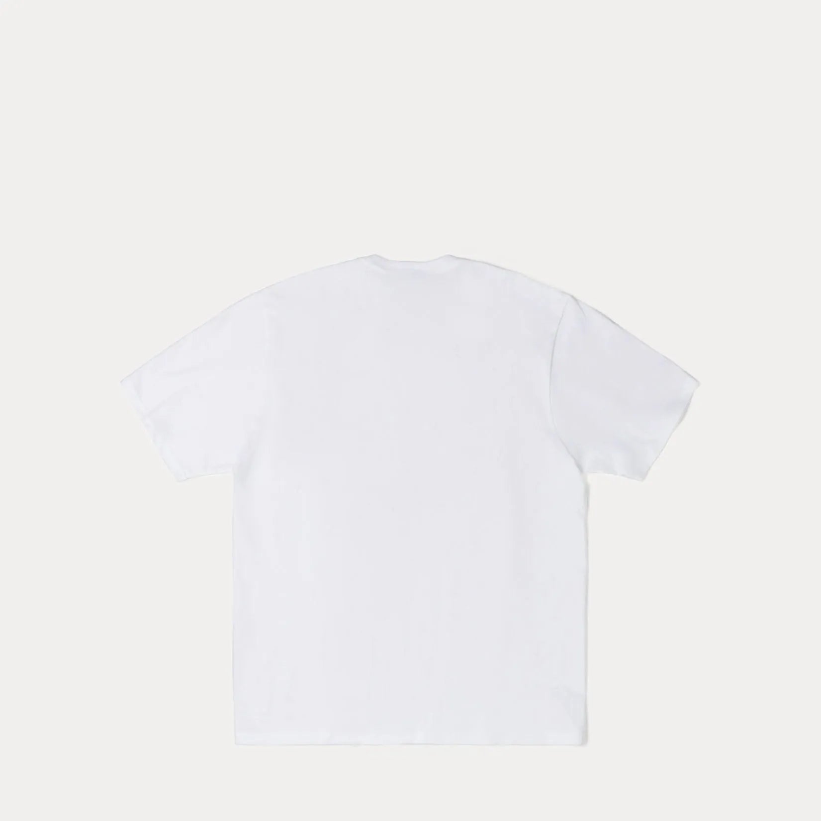 Stussy Worldwide Dot Tee, white - Tiki Room Skateboards - 2