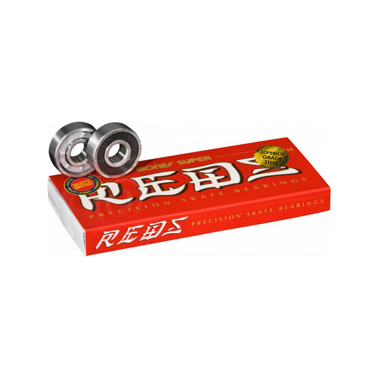 Super Reds bearings (set of 8) - Tiki Room Skateboards - 1