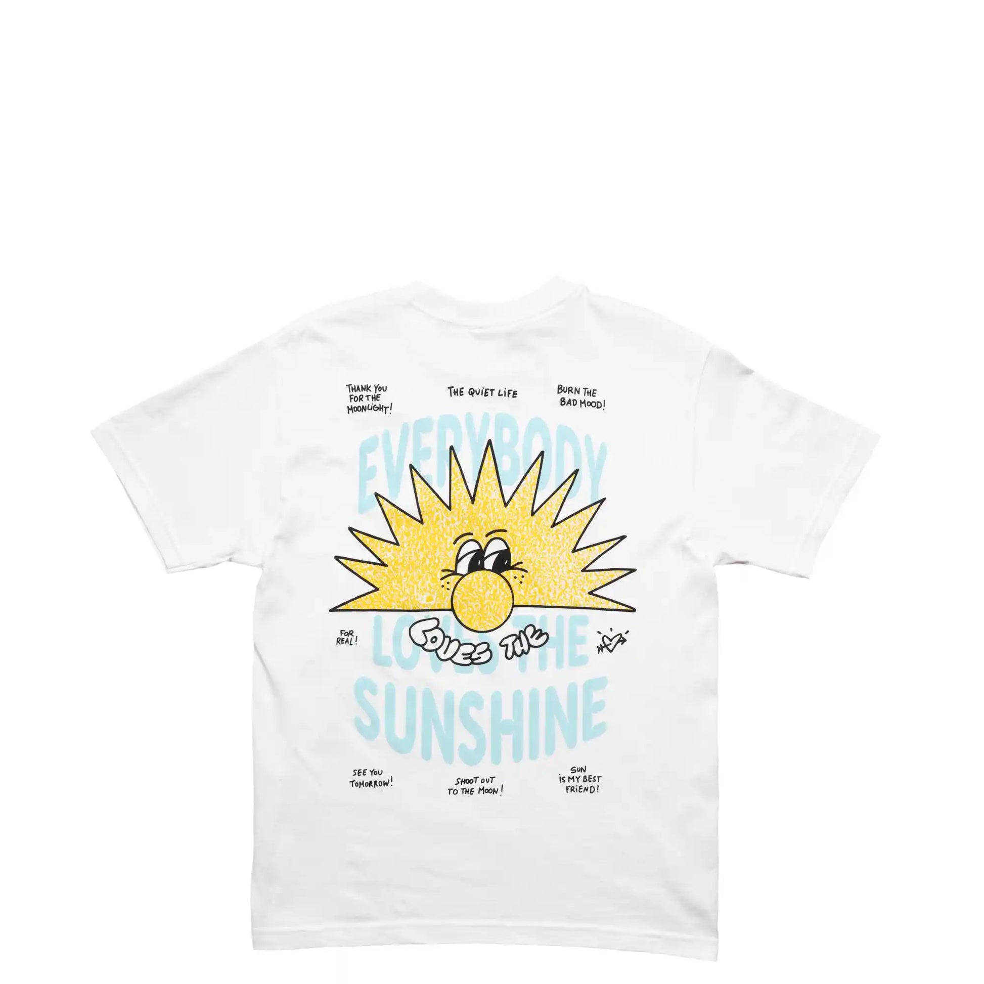 The Quiet life Everybody Love Sun Tee, white