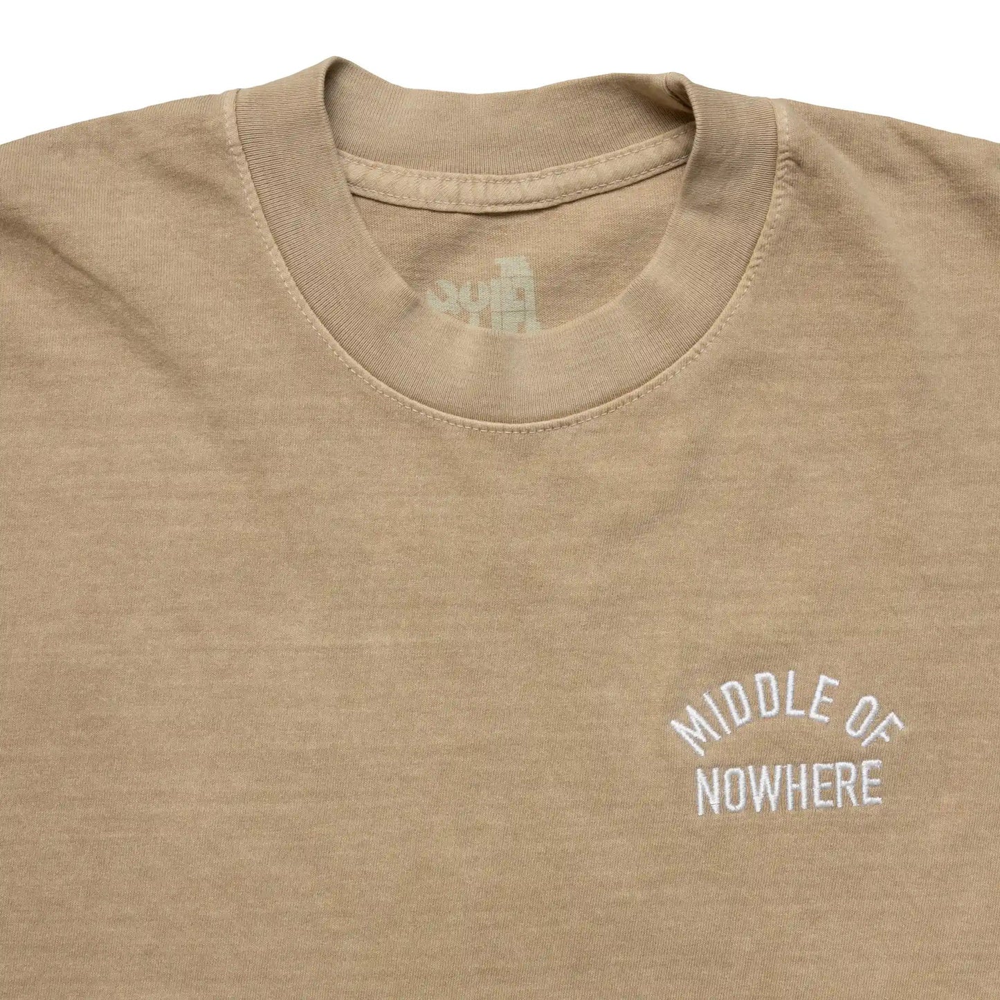 The Quiet life Middle Of Nowhere Tee, mushroom - Tiki Room Skateboards - 2