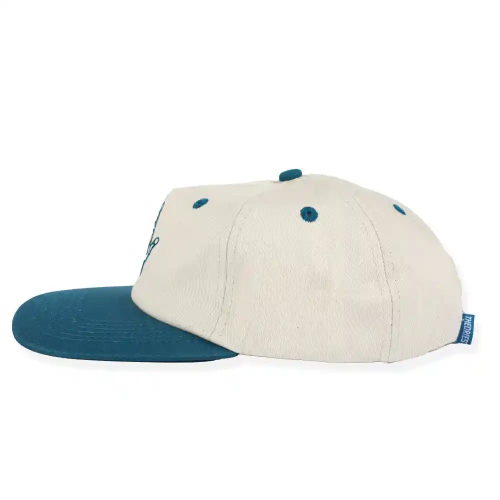 Theories Hand Of Theories Snapback Hat, pearl blue - Tiki Room Skateboards - 4