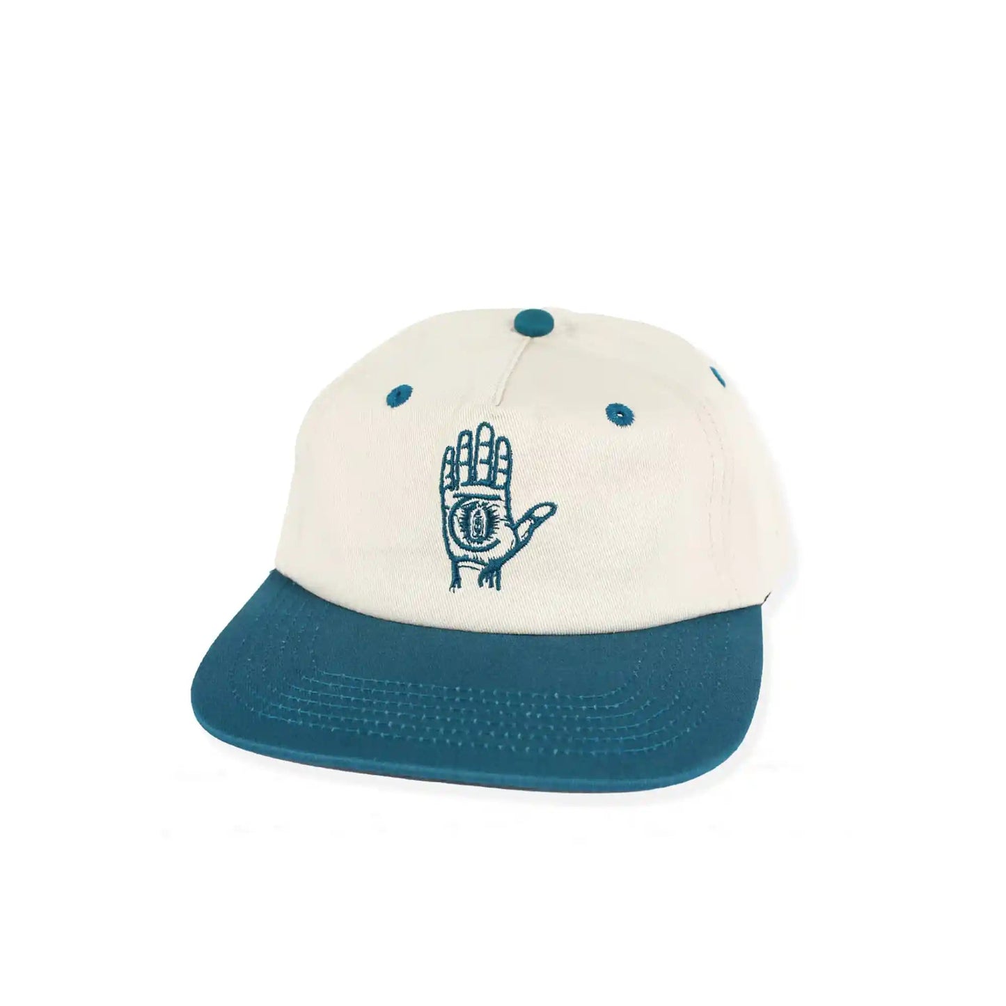 Theories Hand Of Theories Snapback Hat, pearl blue - Tiki Room Skateboards - 1