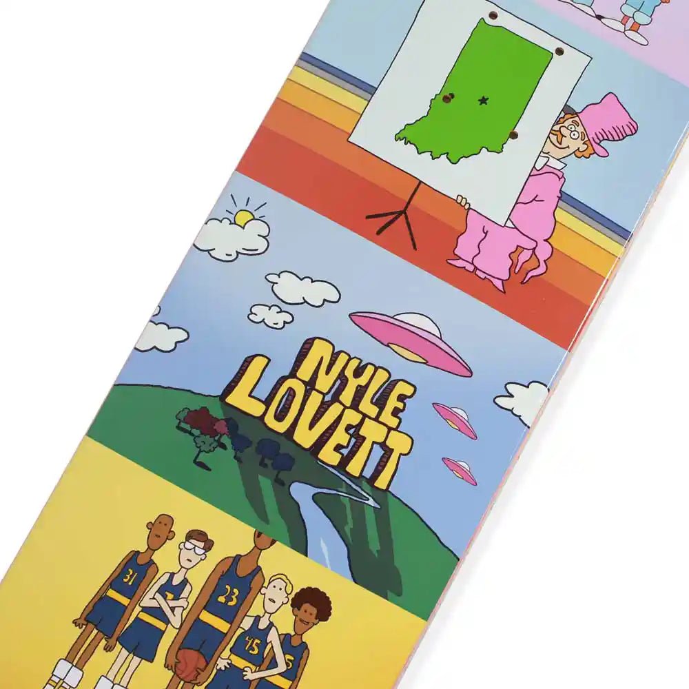 Theories Nyle House Rock Deck (8.25”) - Tiki Room Skateboards - 3