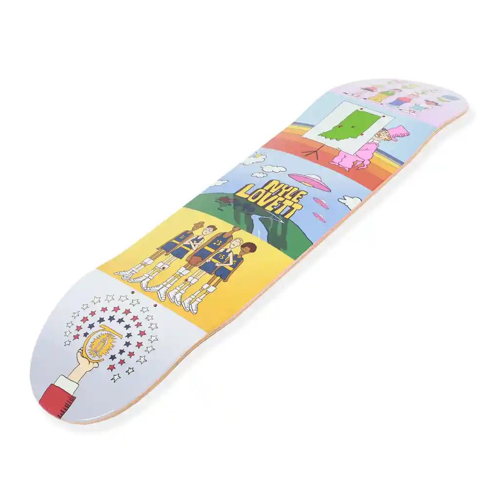 Theories Nyle House Rock Deck (8.25”) - Tiki Room Skateboards - 2