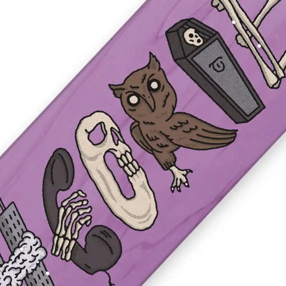 Theories Symbols Deck (8.5") - Tiki Room Skateboards - 2