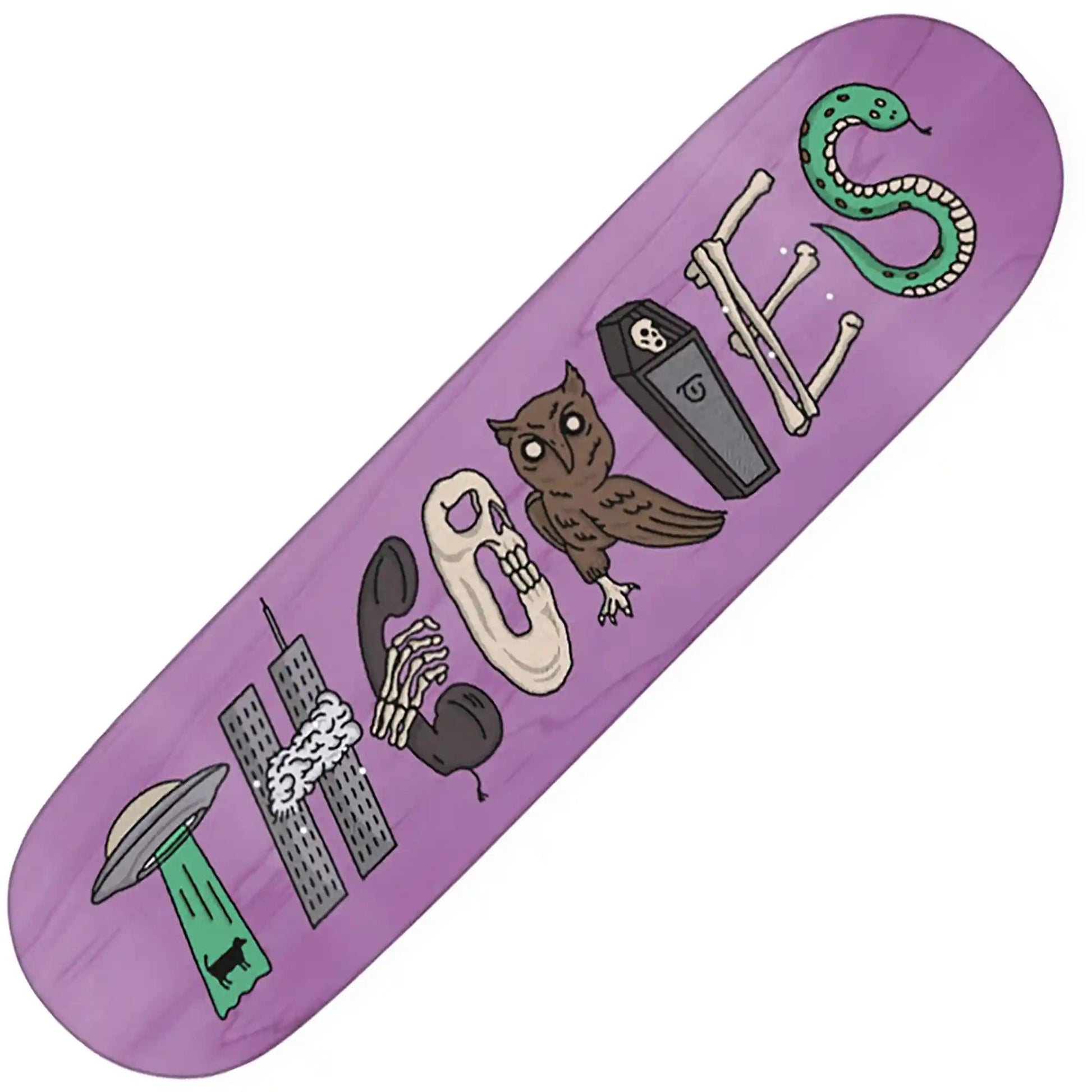 Theories Symbols Deck (8.5") - Tiki Room Skateboards - 1