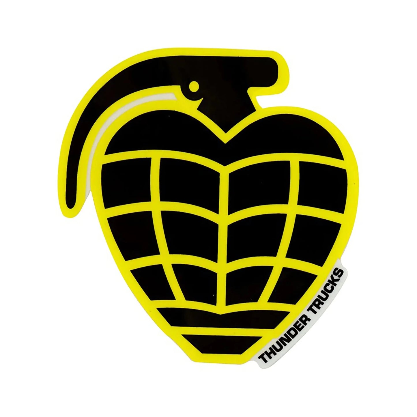 Thunder Grenade Di - Cut Medium Sticker - Tiki Room Skateboards - 5