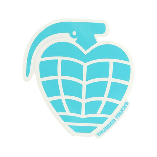 Thunder Grenade Di - Cut Medium Sticker - Tiki Room Skateboards - 1