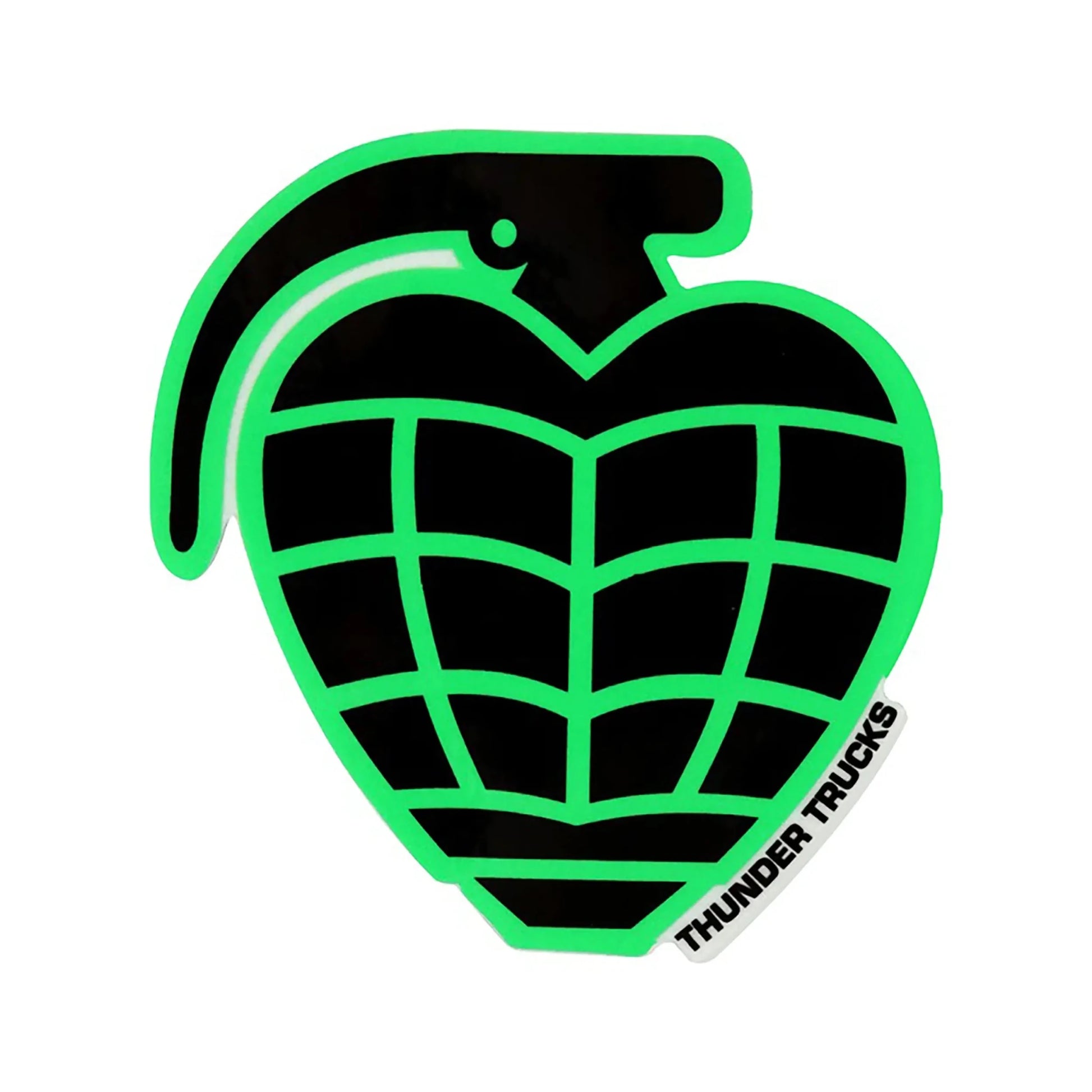 Thunder Grenade Di - Cut Medium Sticker - Tiki Room Skateboards - 3