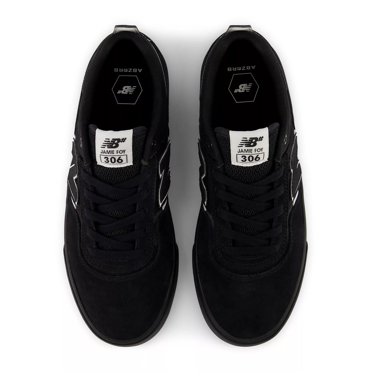 New Balance Numeric Foy 306, black with white