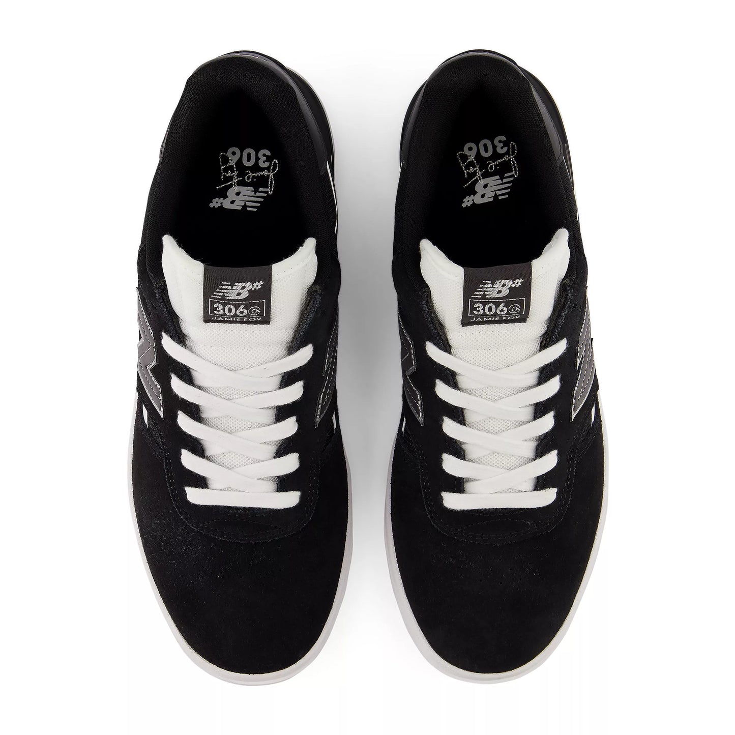 New Balance Numeric Jamie Foy 306C, black with white