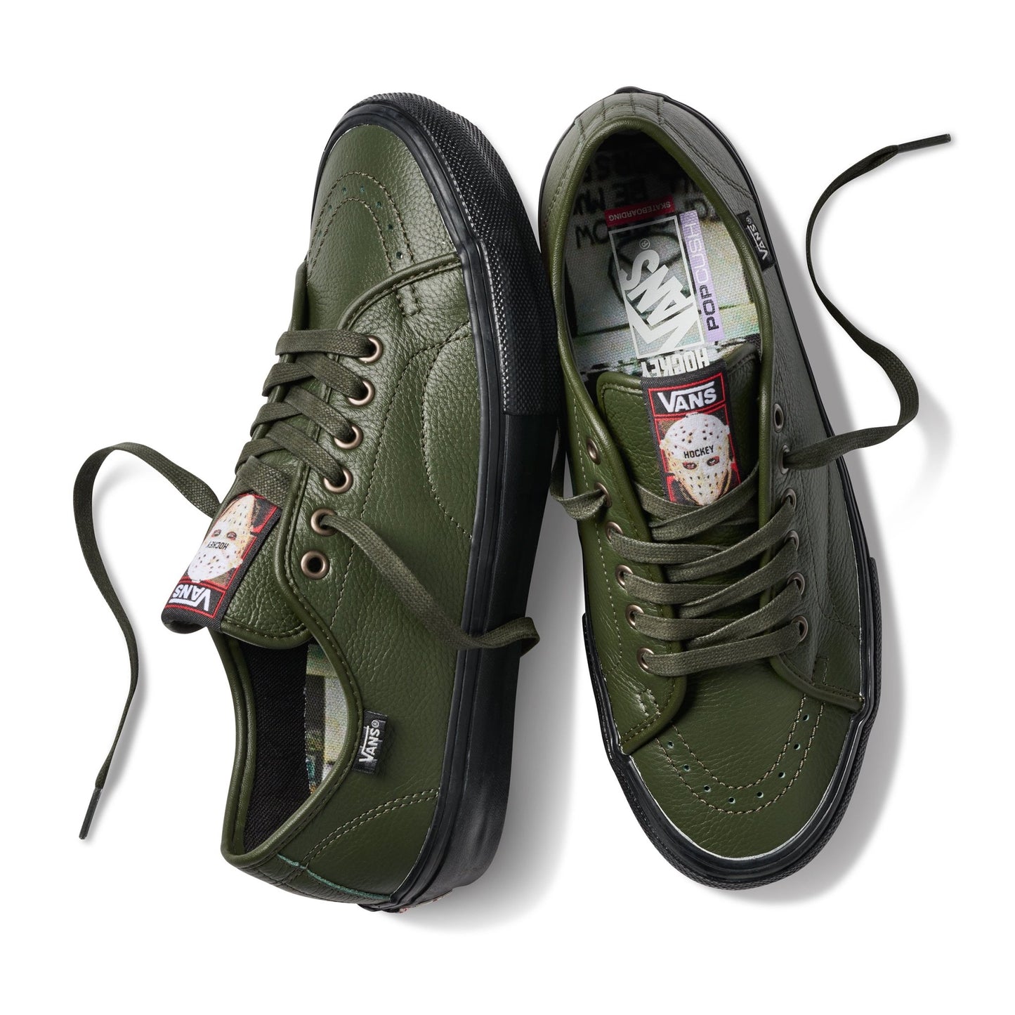 Vans Ave Classic VCU Hockey, green/black - Tiki Room Skateboards - 2